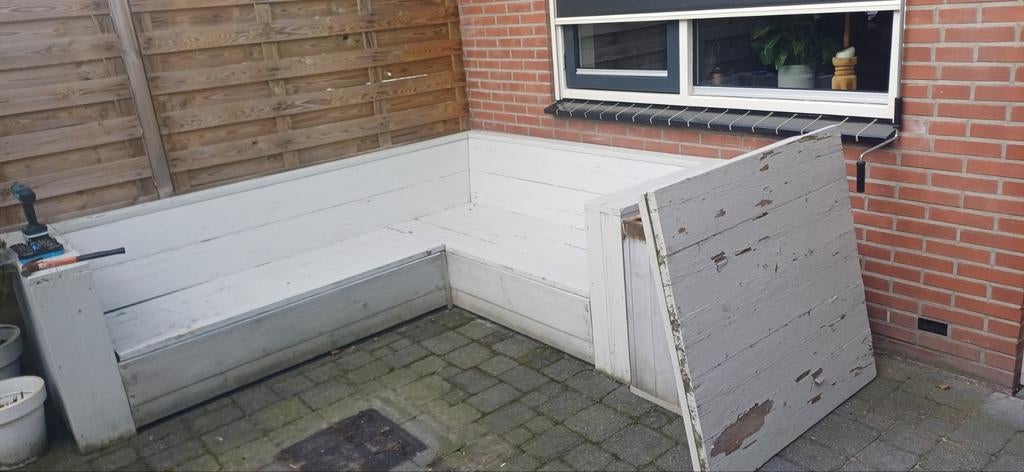 Steigerhout, gratis af te halen., Ophalen, Gebruikt, 25 tot 50 mm, Plank
