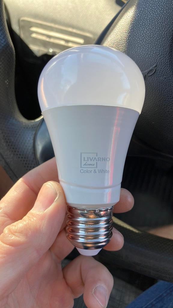 3x livarno HG08131C lamp E27, Led-lamp, Minder dan 30 watt, Verzenden, E27 (groot)