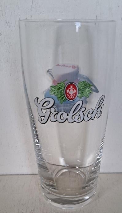 Grolsch Bierglas type Fluitje Amsterdam Arena, Ophalen of Verzenden, Nieuw, Glas of Glazen, Grolsch