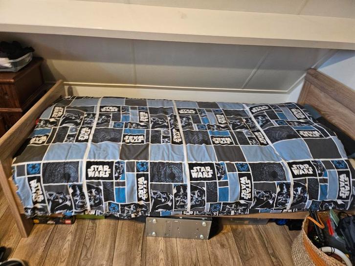 Beter Bed eenpersoonsbed 90x200 met lattenbodem, Huis en Inrichting, Slaapkamer | Bedden, Zo goed als nieuw, Eenpersoons, 90 cm