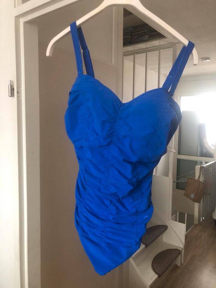 Anita Comfort Badpak - Blauw, Zo goed als nieuw, Kleding | Dames, Badmode en Zwemkleding, Zo goed als nieuw, Badpak, Blauw, Ophalen of Verzenden