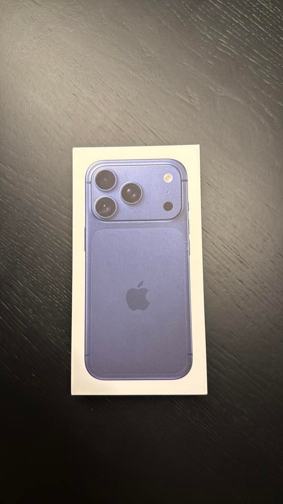 iPhone 17 Pro - 512GB - Diepblauw - IN SEAL, 512 GB, Nieuw, Ophalen of Verzenden, Zonder simlock