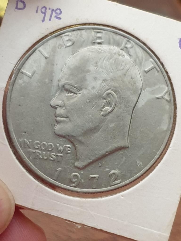 U.S.A, 1 dollar 1972 (k5), Postzegels en Munten, Munten | Amerika, Ophalen of Verzenden, Noord-Amerika