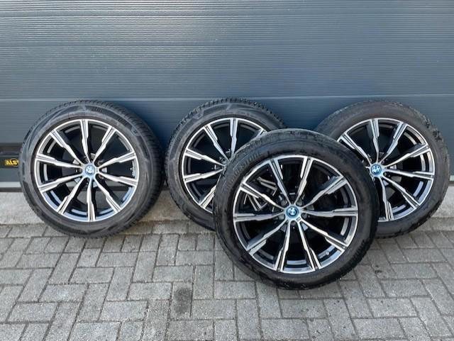 BMW velgen (styling 740M) met Bridgestone banden, Auto-onderdelen, Banden en Velgen, Banden en Velgen, Zomerbanden, 20 inch, 225 mm