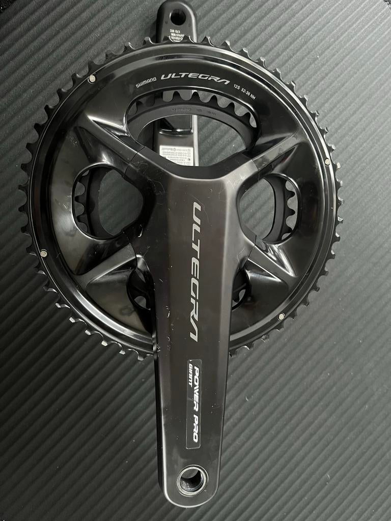Shimano Ultegra Giant Power Pro Powermeter Crankstel, Ophalen of Verzenden, Zo goed als nieuw, Crankstel of Pedalen
