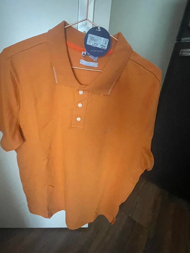 Jacob Cohen polo XL, Kleding | Heren, Polo's, Ophalen of Verzenden, Nieuw, Maat 56/58 (XL), Oranje