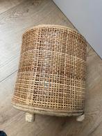 Rotan bloempot, Overige materialen, Rond, Ophalen of Verzenden, Zo goed als nieuw