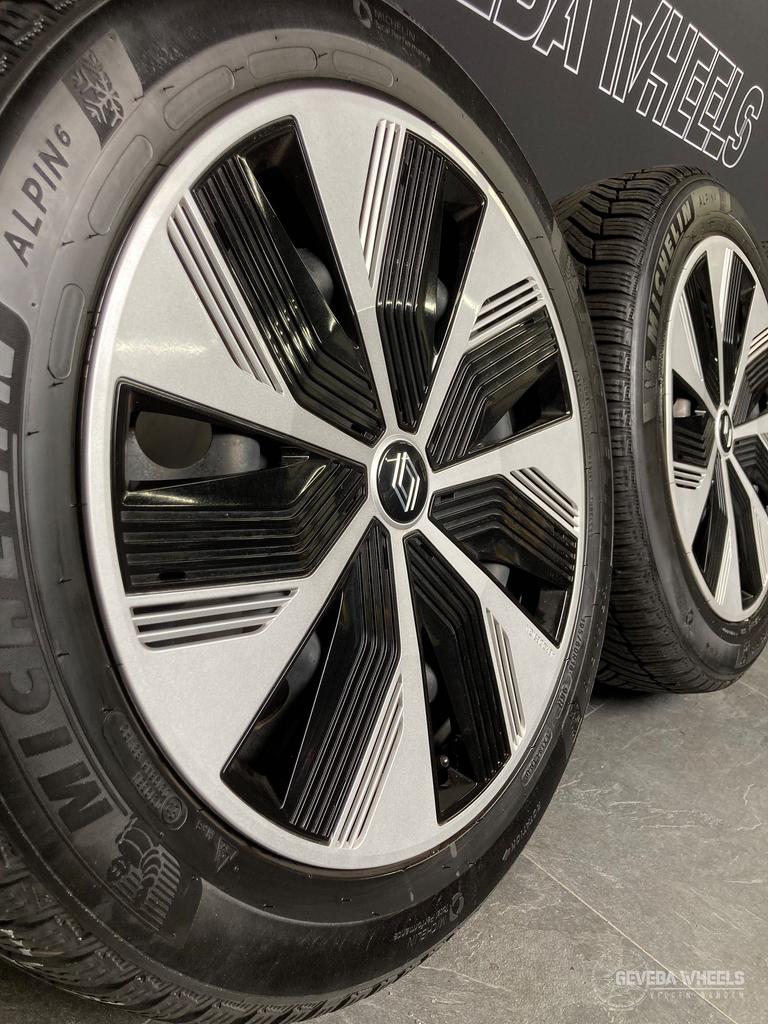 18” originele Renault Megane E-tech velgen + winterbanden, 18 inch, Gebruikt, -, -