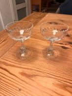 2 Kristallen Likeur/Advocaat Glaasjes, Ophalen of Verzenden