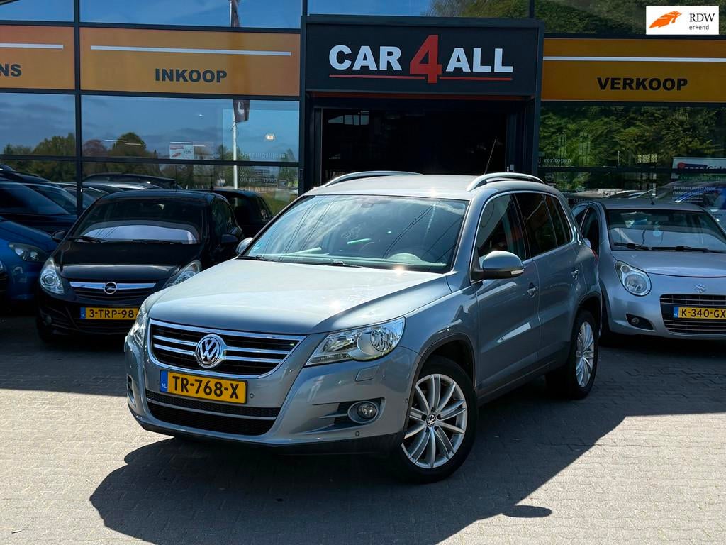 Volkswagen Tiguan 1.4 TSI Sport&Style 4Motion PDC/STLVRM/LMV, Auto's, Volkswagen, Bedrijf, Te koop, Tiguan, 4x4, ABS, Airbags
