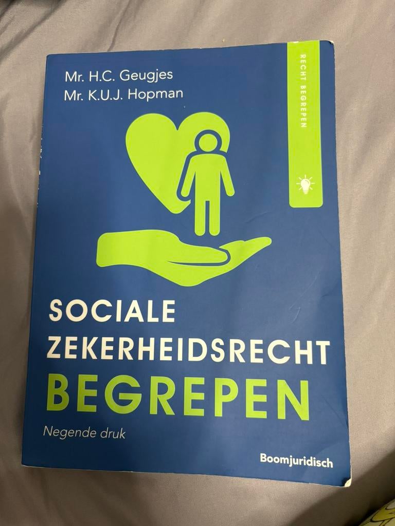 Sociale zekerheidsrecht begrepen, Boeken, Verzenden, Zo goed als nieuw, Management