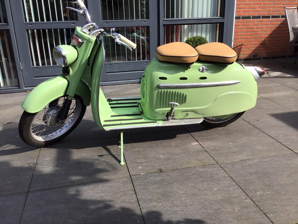 Manurhin Hobby / DKW scooter, Motoren, Motoren | Oldtimers, Scooter, Gebruikt, 75 cc, Automaat