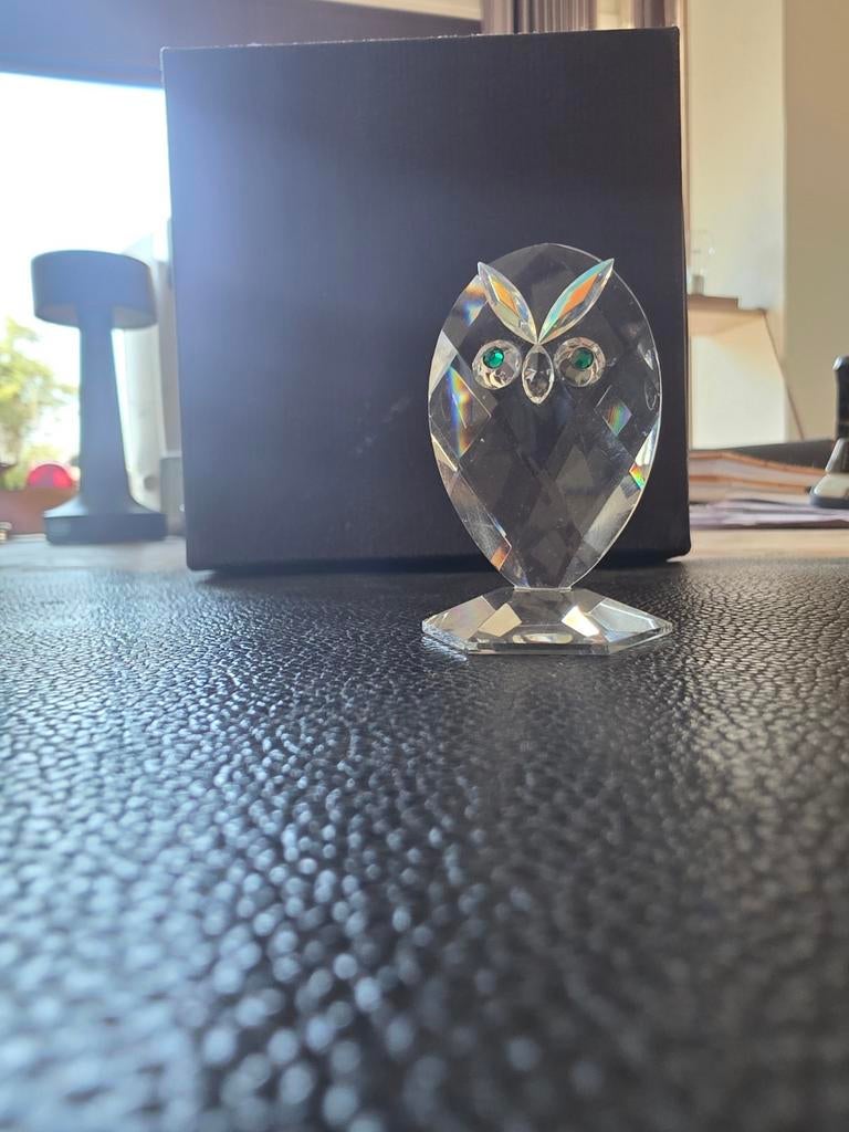 Swarovski Kristallen Uil - Zo goed als nieuw, Verzamelen, Beelden en Beeldjes, Ophalen of Verzenden
