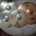 Paiste professionele bekken set voor uw drumstel, Ophalen of Verzenden, Zo goed als nieuw, Drums of Percussie