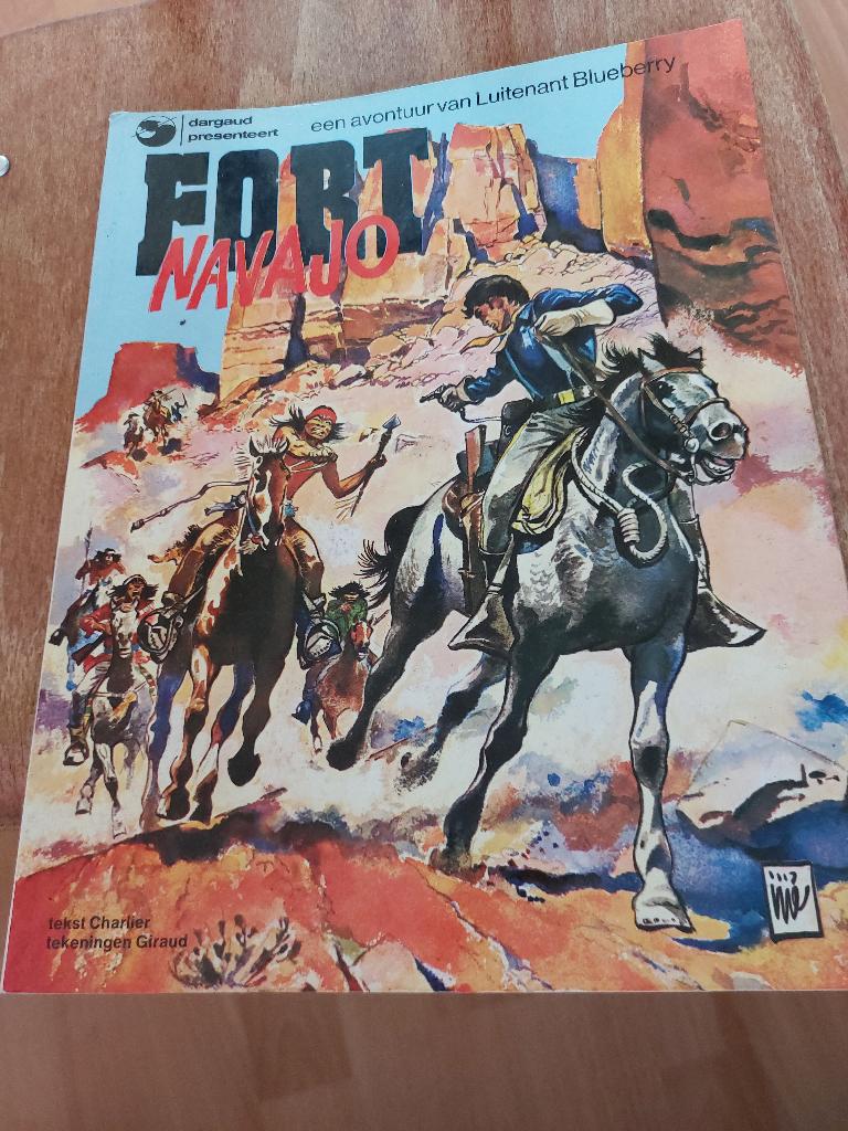 een avontuur van luitenant Blueberry, fort Navajo, Boeken, Eén stripboek, Ophalen of Verzenden