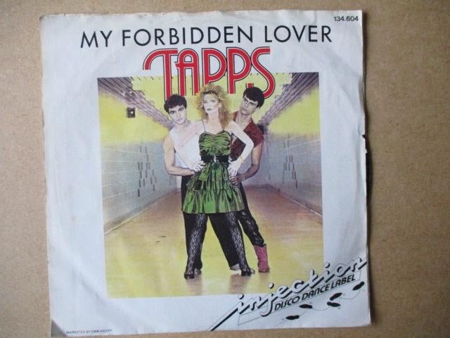 s4956 tapps - my forbidden lover, Cd's en Dvd's, Ophalen, Gebruikt, Overige genres, 7 inch
