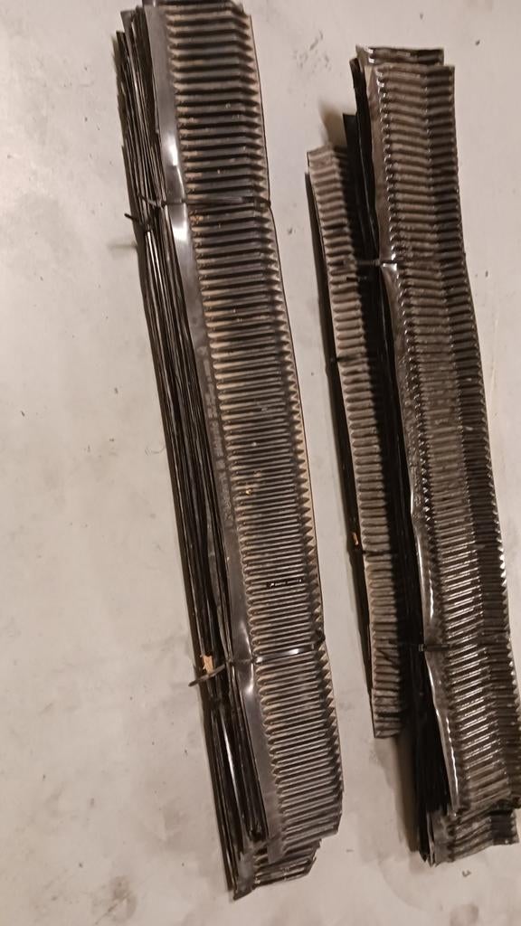 Ubbink afdekprofielen 1.40 m 200 stuks voor afdekken Metselw, Kunststof, Zwart, Postmaj7@gmail.com, Overige typen