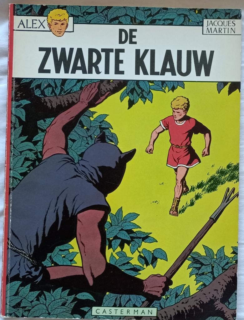 Alex De zwarte klauw NR0295, Boeken, Stripboeken, Gelezen, Verzenden, Eén stripboek, Jacques Martin