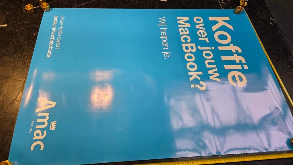 Apple poster retailer, Ophalen of Verzenden, Apple