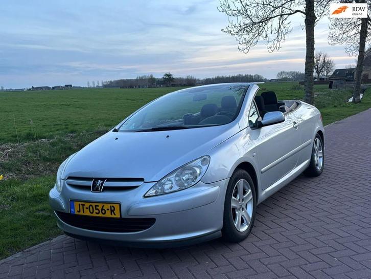 Peugeot 307 CC 1.6-16V Climate / parkeer sensor / cabrio, Auto's, Peugeot, Bedrijf, Te koop, ABS, Airbags, Airconditioning, Boordcomputer