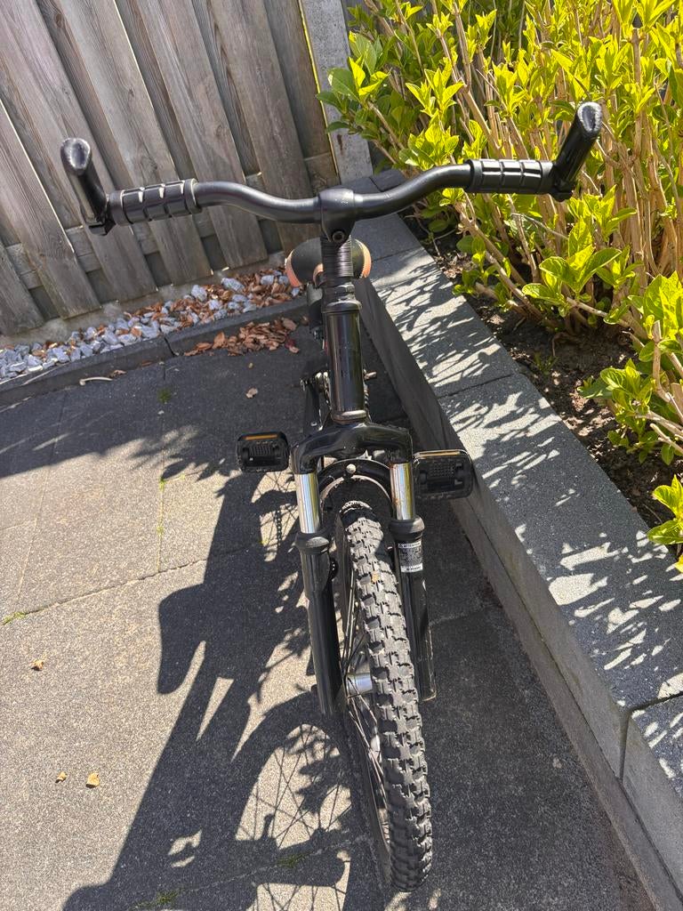 Alpina Powerbike kinderfiets 18 inch, Fietsen en Brommers, Fietsen | Kinderfietsjes, Ophalen, Gebruikt, Terugtraprem, 16 tot 20 inch