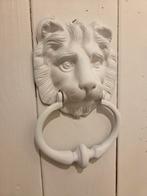 Gietijzeren Deurklopper - Leeuwenkop, Doe-het-zelf en Verbouw, Deuren en Horren, Ophalen of Verzenden, Buitendeur