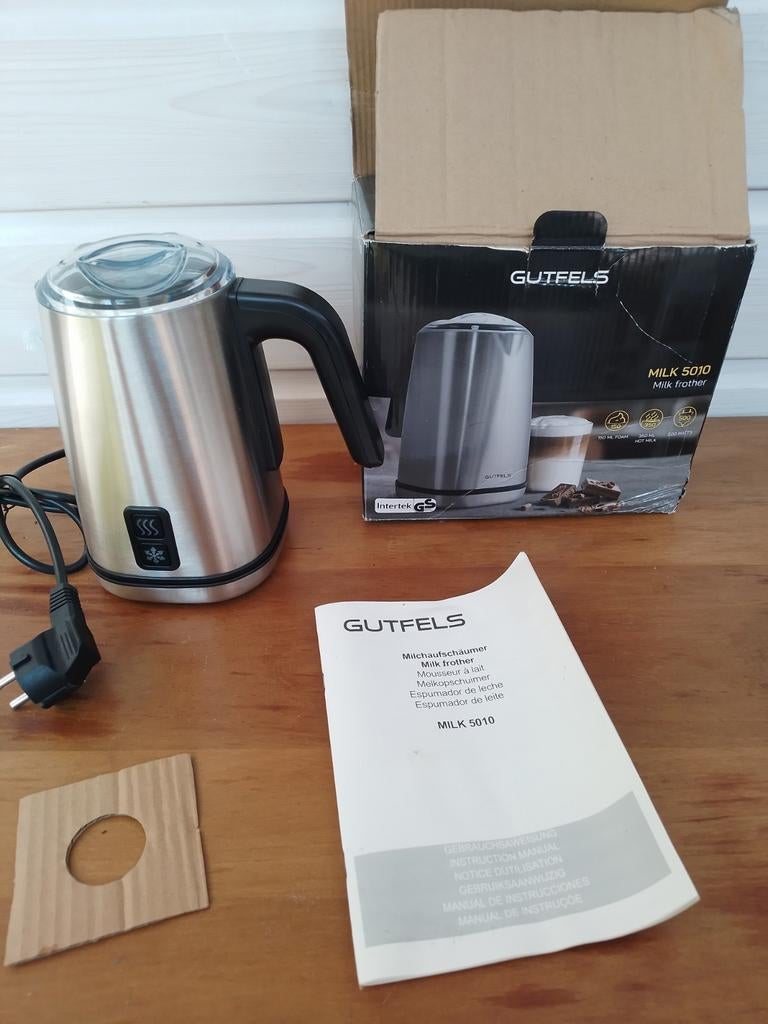 Nieuwe Gutfels Melkopschuimer - Perfect Melkschuim, Ophalen of Verzenden