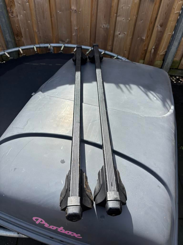 Thule dakdragers open rail, Auto diversen, Dakkoffers, Ophalen of Verzenden, Zo goed als nieuw