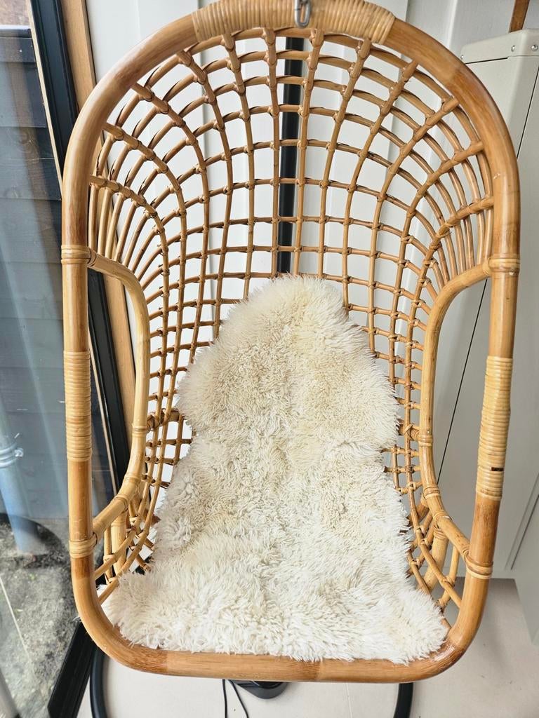 Rotan hangstoel kind, Ophalen, Zo goed als nieuw, Rotan