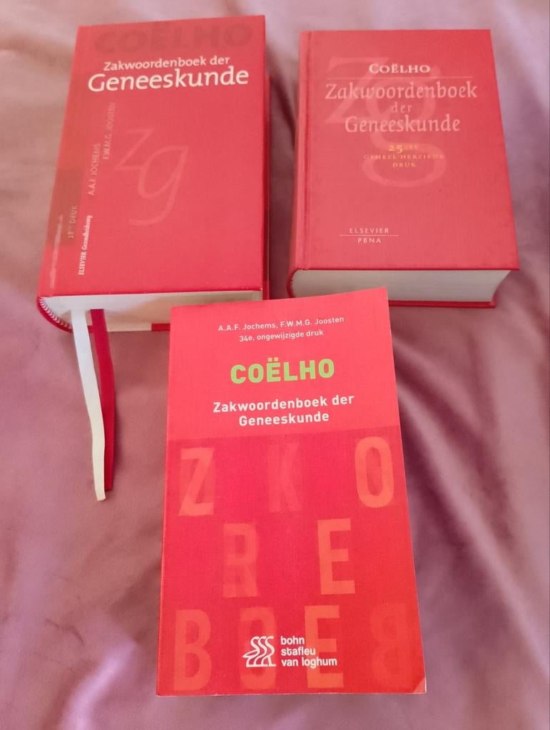 Coelho Zakwoordenboek der Geneeskunde, Boeken, Studieboeken en Cursussen, Ophalen of Verzenden