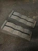 Oprijdblokken camper of caravan, Ophalen