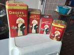 Droste cacao blikken, Verzamelen, Ophalen of Verzenden, Gebruikt, Overige, Droste
