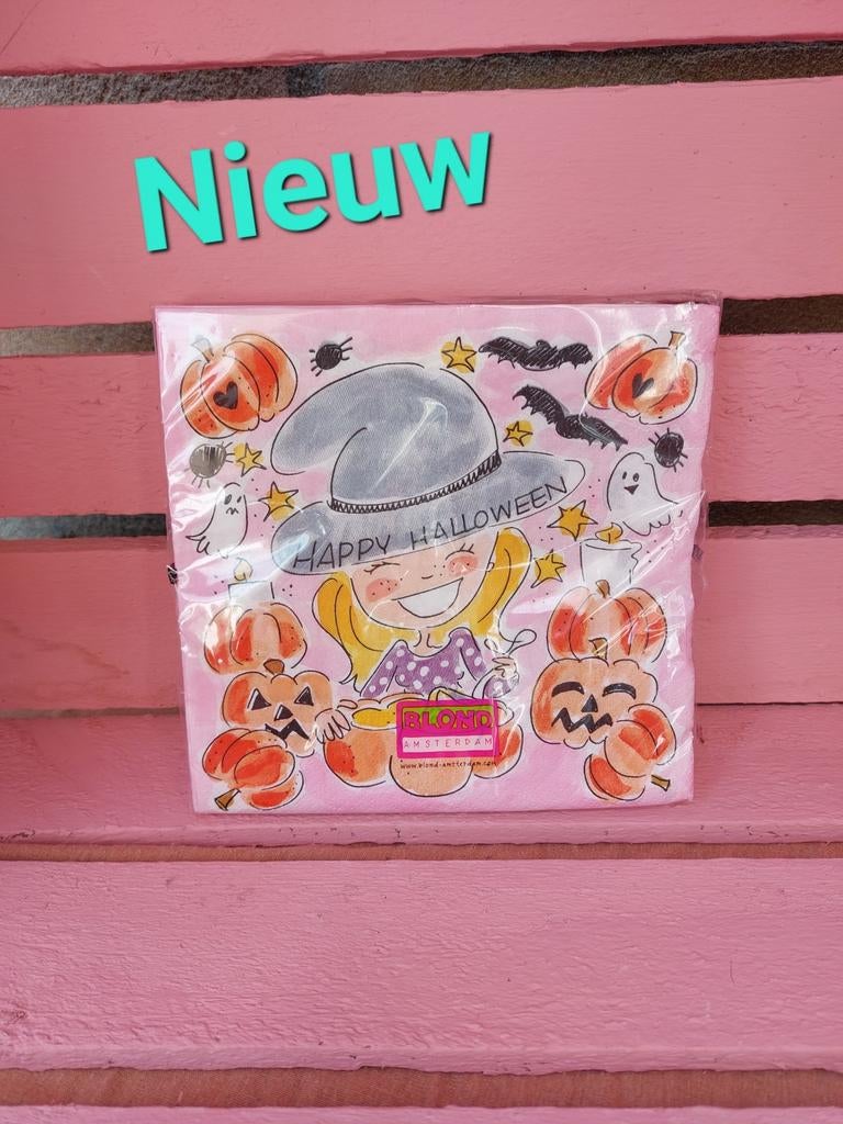 Blond Amsterdam Halloween servetten, Ophalen of Verzenden, Nieuw, Aardewerk, Blond Amsterdam