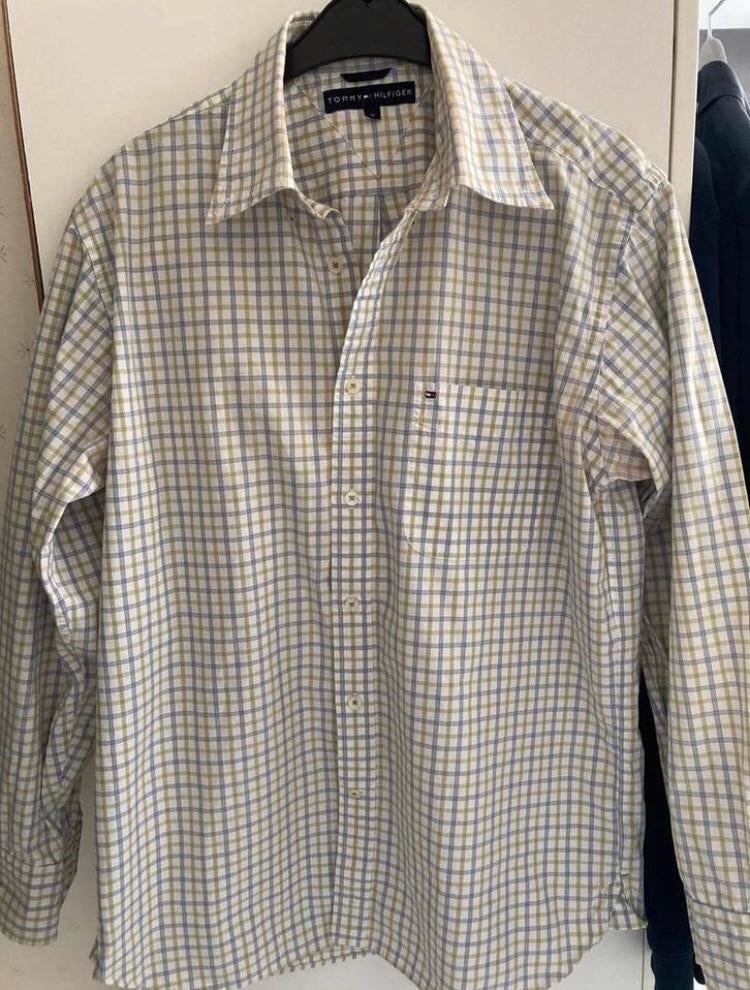 Overhemd - Tommy Hilfiger (M), Ophalen of Verzenden, Nieuw, Tommy Hilfiger, Halswijdte 39/40 (M)