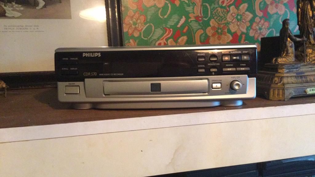 Philips mini audio cd recorder, Ophalen, Gebruikt, Philips