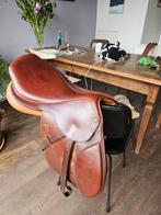 Prachtig two tone bruin springzadel van Pessoa, Ophalen, Zo goed als nieuw, Springen