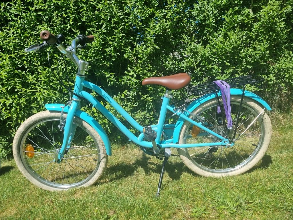 Fijne fiets met versnellingen 20 inch, Fietsen en Brommers, Fietsen | Meisjes, Ophalen, Gebruikt, Velgrem, Versnellingen