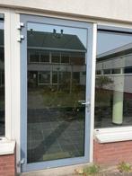 Enkele aluminium deur, Gebruikt, Deurkozijn, Aluminium, Inclusief glas