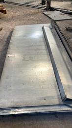 Aluminium platen en zetwerk, Ophalen, Zo goed als nieuw, Rvs