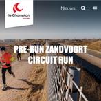 Two numbers 10 K pre run Zandvoort 7 march, Tickets en Kaartjes