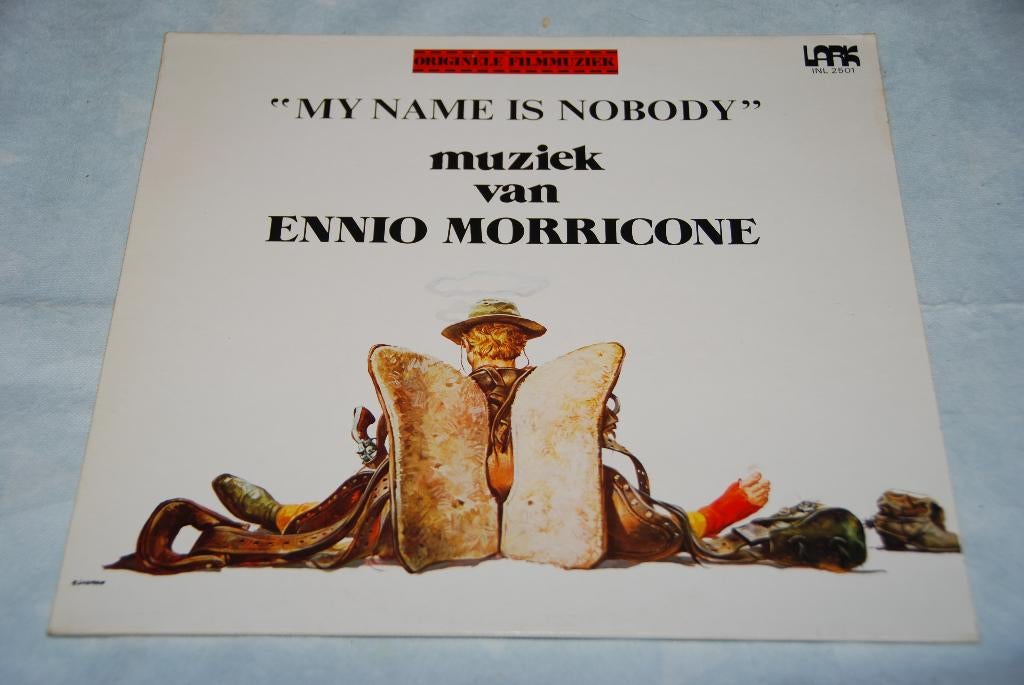 Ennio Morricone – My Name Is Nobody LP Vinyl, Gebruikt, 1970 - 1979, 12 inch, Fotohoes
