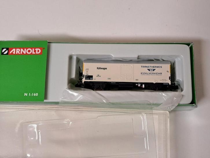 Arnold koelwagon Transthermos, art. HN6223, Hobby en Vrije tijd, Modeltreinen | N-Spoor, Zo goed als nieuw, Wagon, Gelijkstroom
