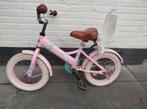 Popal fiets roze bruin meisjes, goed werkend,14 inch, Ophalen, Gebruikt, Minder dan 16 inch, Popal