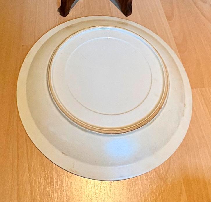 Delfts blauwe borden 4 stuks, Antiek en Kunst, Antiek | Servies compleet, Ophalen