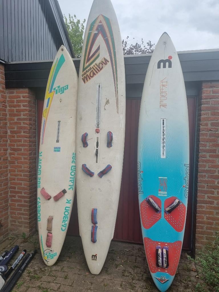 Surfspullen complete set, Ophalen, Gebruikt, Complete set, 7 m² of meer