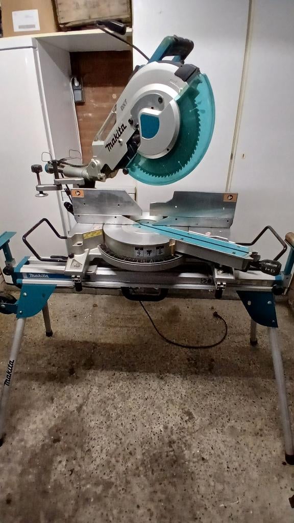 Makita Afkortzaag LS1216FL, Doe-het-zelf en Verbouw, Gereedschap | Zaagmachines, Gebruikt, 70 mm of meer, Ophalen of Verzenden