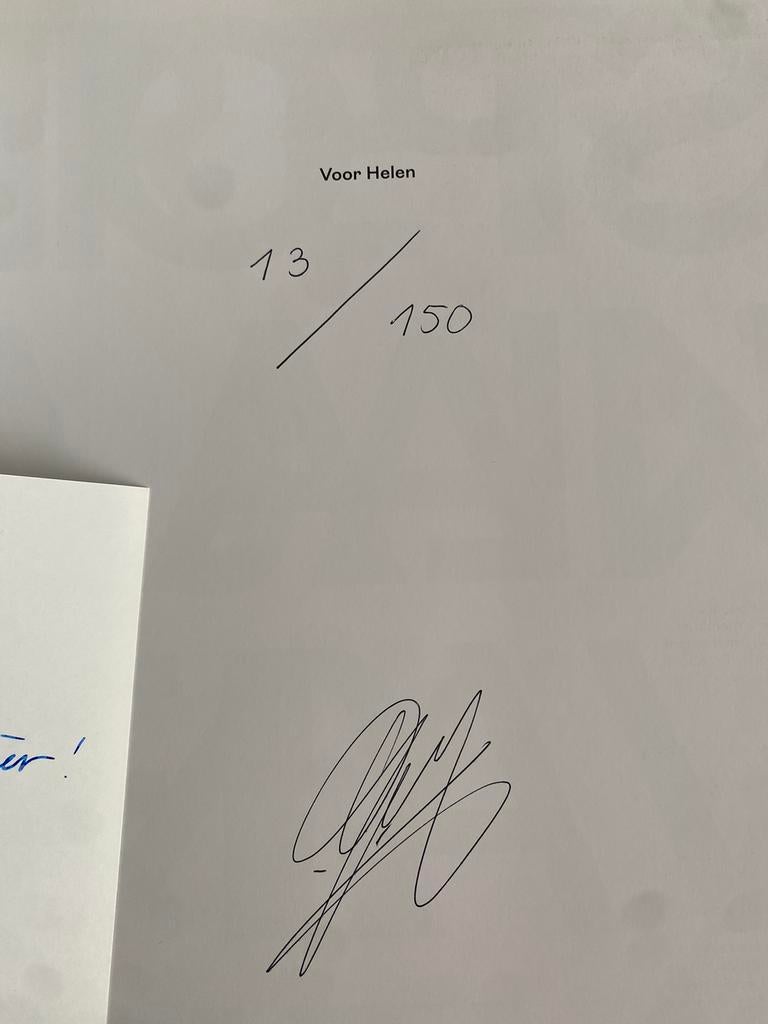 Klaas Jan van der Weij SPORTRET (13/150) Gesigneerd Fine Art, Boeken, Ophalen of Verzenden, Nieuw, Fotografen