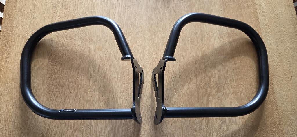 Zwarte Wunderlich Valbeugels Kofferbescherming BMW K1600GT, Ophalen, Zo goed als nieuw