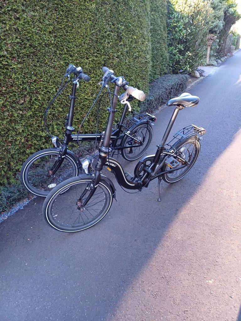2 Popal Vouwfietsen, Fietsen en Brommers, Fietsen | Vouwfietsen, Ophalen, Zo goed als nieuw, 20 inch of meer, Versnellingen