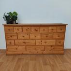 Vintage apothekerskast grenen wandkast ladekast dressoir, Valkenswaard, Gebruikt, 5 laden of meer, Info@flashbackfurniture.nl